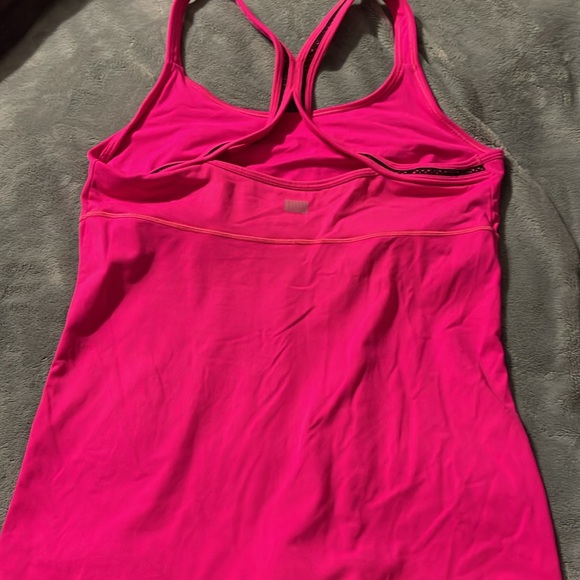 VSX Sexy Sport tank top with built in support. Size L, pink - Picture 3 of 4